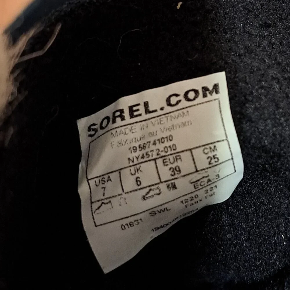 Sorel Youth Whitney II Joan Lace Boot — Waterproof Winter Boots,size 7 - Picture 5 of 12